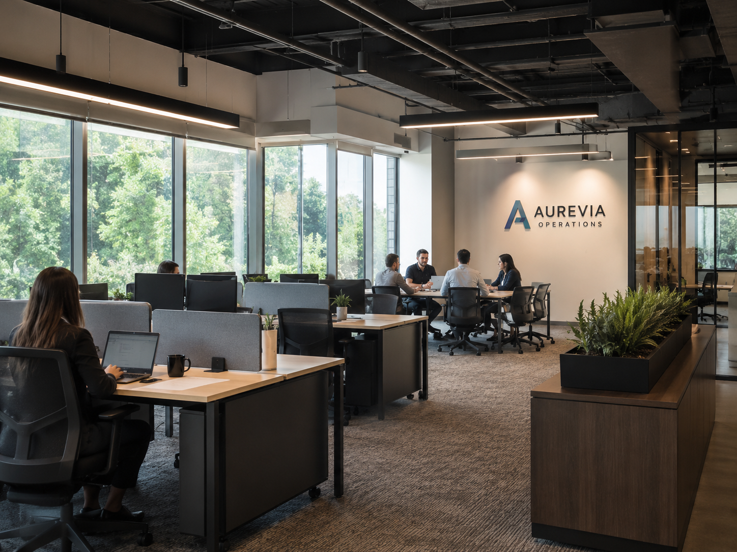 Aurevia Operations collaborative workspace